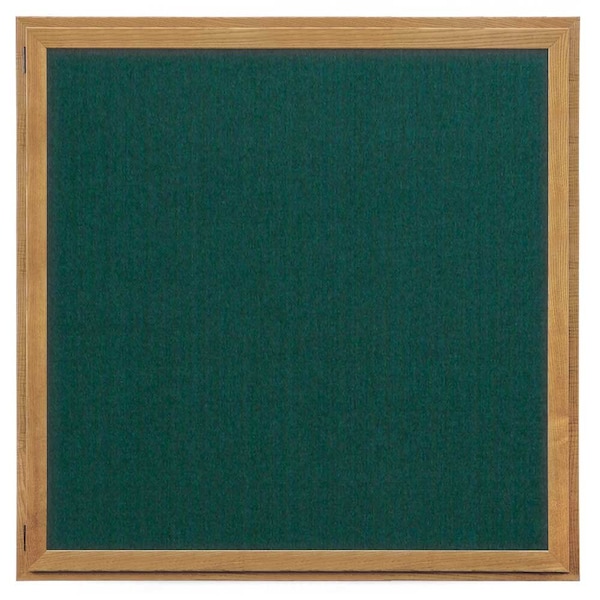 Outdoor Enclosed Combo Board, 72"x36", Black Frame/Black & Cork